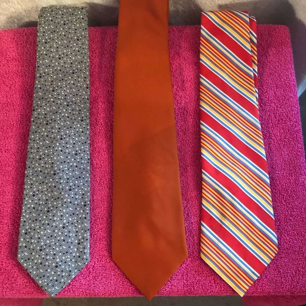Three Vintage Ties.